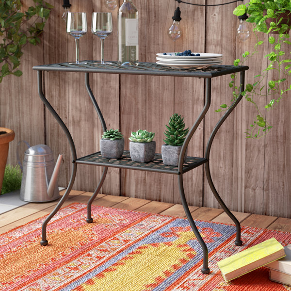 Mistana™ Rosana Metal Buffet & Console Table & Reviews | Wayfair